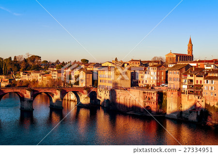 Albi, in France, and Tarn River 27334951