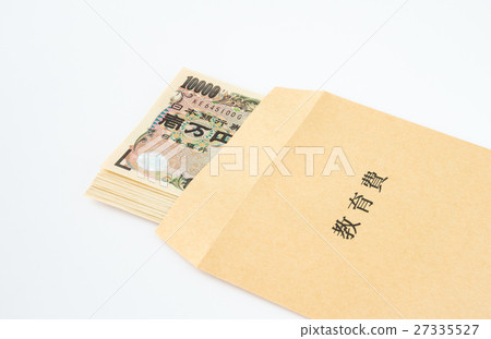 Education Expenses Banknote Envelope Tea Envelope Expenditure Household 27335527