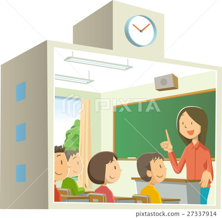 插圖素材:教育:學校/課堂/課程 插圖素材:教育:學校/課堂/課程 27337914