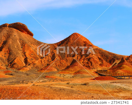 Colorful Danxia Topography,Zhangye,Gansu,China 27341741