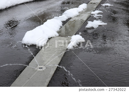 Snow removing pipe 27342022