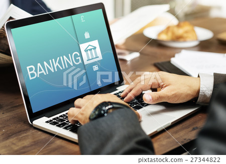 Online Banking Payment Finance Concept 27344822