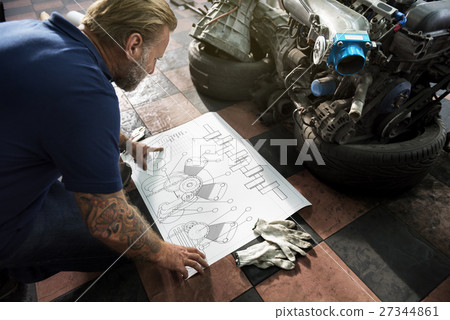 Construction Master Plan Draft Blueprint Male Concept 27344861