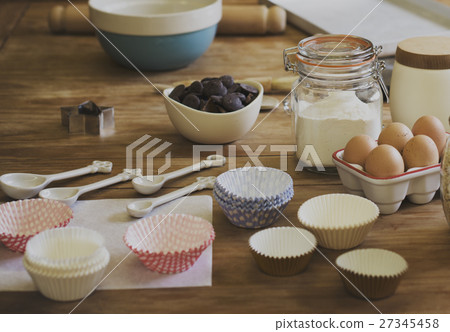 Kitchen Room Preparation Homemade Cooking Concept 27345458