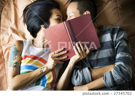 LGBT Lesbian Couple Moments Happiness Concept LGBT Lesbian Couple Moments Happiness Concept 27345702