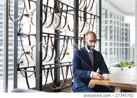 Business Person Work Indoors Concept Business Person Work Indoors Concept 27345782