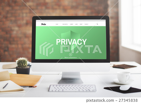Security Privacy Web Page Concept 27345838