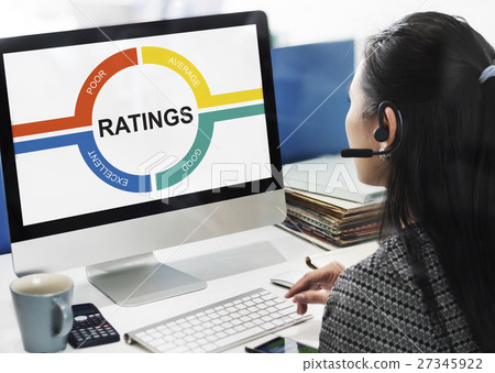 Customer Service Feedback Comment Graphic Concept 27345922