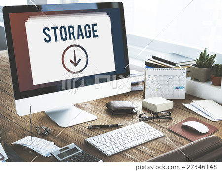 Storage Data Information Download Concept Storage Data Information Download Concept 27346148