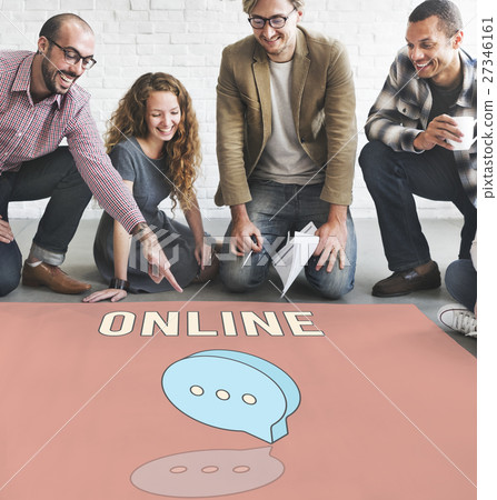 Blog Online Social Network Concept Blog Online Social Network Concept 27346161