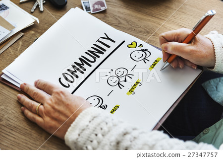 Charity Donations Fundraising Nonprofit Volunteer Concept 27347757