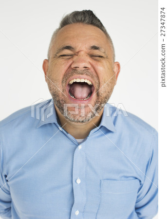Man Smiling Happiness Portrait Concept Man Smiling Happiness Portrait Concept 27347874