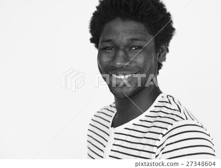African Man Smiling Happiness Portrait Concept 27348604