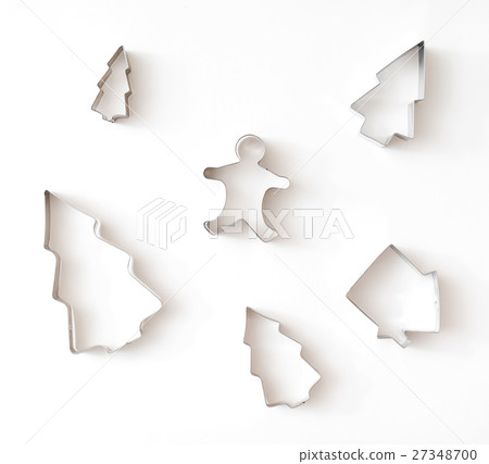 cookie cutter isolated on white background 27348700