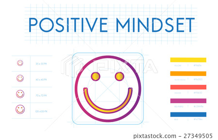 Positive Thinking Happiness Lifestyle Concept Positive Thinking Happiness Lifestyle Concept 27349505