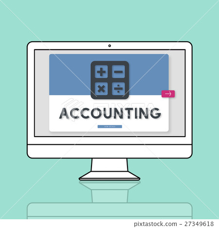 Accounting Calculating Finance Budget Concept Accounting Calculating Finance Budget Concept 27349618