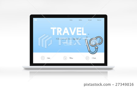 Holiday Travel Destination Vacation Icon Concept 27349816