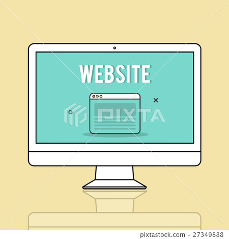 Web Design Template Graphic Concept Web Design Template Graphic Concept 27349888