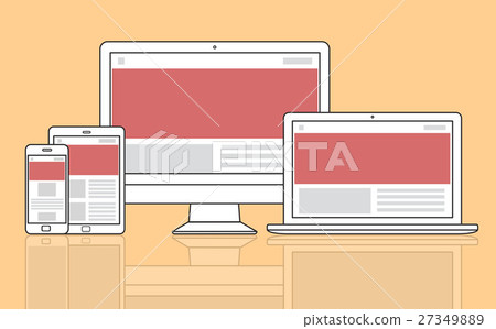 Web Design Template Copy Space Concept Web Design Template Copy Space Concept 27349889