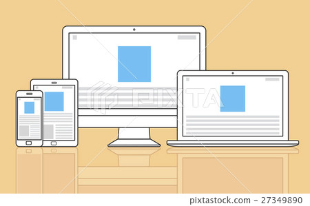 Web Design Template Copy Space Concept Web Design Template Copy Space Concept 27349890