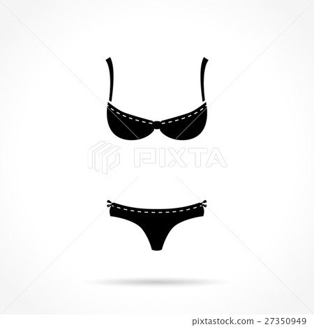 underwear icon on white background 27350949