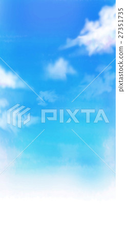 Watercolor illustration sky CG 27351735