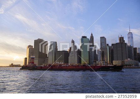 Manhattan after sunset Manhattan after sunset 27352059