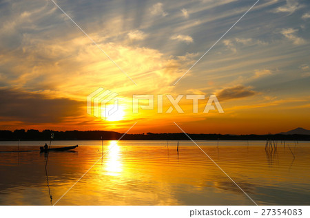 Evening landscape of Hakusuma 27354083
