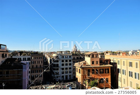 查看從西班牙台階上午 27356005