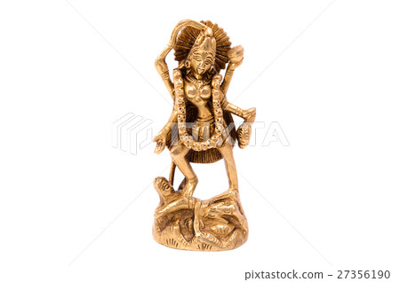 God Kali on a white background God Kali on a white background 27356190