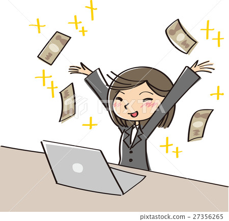 Female employee who gained money 27356265