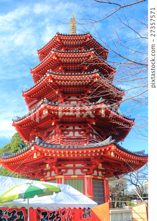 Kawasaki Daigaku octagonal five-storied pagoda 27357571