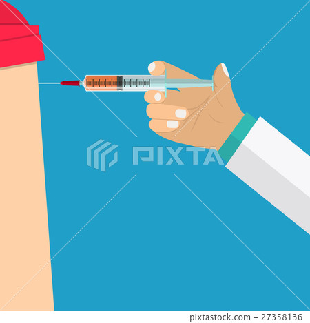 Doctor making vaccination 27358136
