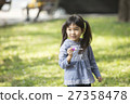 Blowing bubbles, girl, little girl 27358478