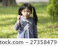 Blowing bubbles, girl, little girl 27358479