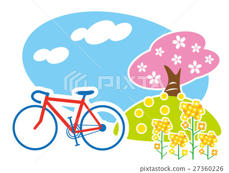 Spring cycling road racer 27360226