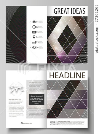 Business templates for bi fold brochure, flyer 27361263