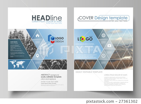 Business templates for brochure, magazine, flyer Business templates for brochure, magazine, flyer 27361302