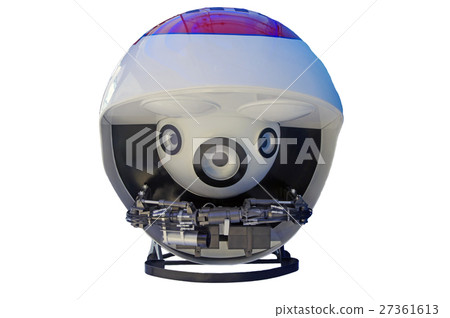 Underwater robots isolated 27361613