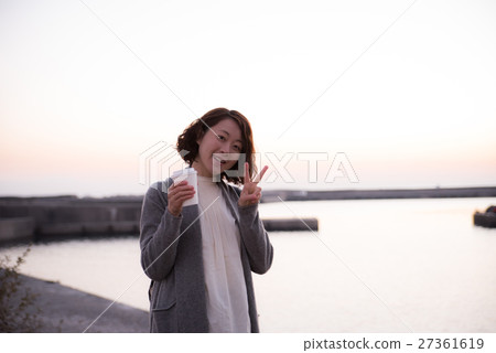 Tourism female asahi 27361619