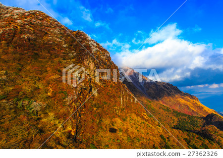Moomi-dake fog ice and sunset Unzen Nita Pass 27362326