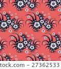 Hand drawn of Rooster Pattern 27362533