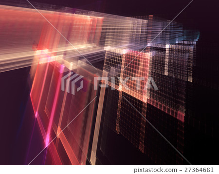 Abstract computer graphics background. - Stock Illustration [27364681 ...