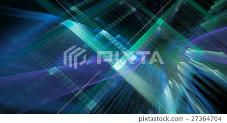 Abstract computer graphics background. - Stock Illustration [27364704 ...