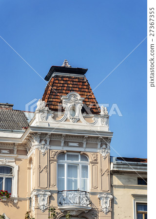 Fragment of old building in Lviv Fragment of old building in Lviv 27367355