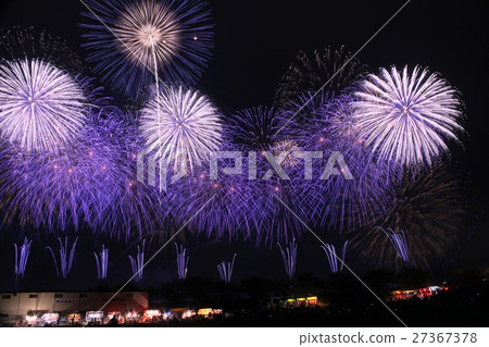 Tsuchiura Firework Tournament Wide Star Mine Tsuchiura Firework Tournament Wide Star Mine 27367378