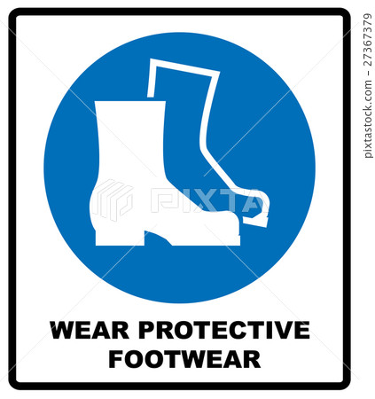 Wear safety footwear. Protective safety boots must Wear safety footwear. Protective safety boots must 27367379