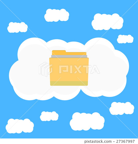 Cloud data in sky Cloud data in sky 27367997