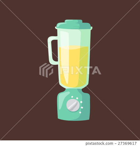 Kitchen blender flat vector. Kitchen blender flat vector. 27369617