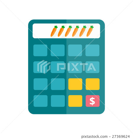 Business calculator technology vector icon. 27369624